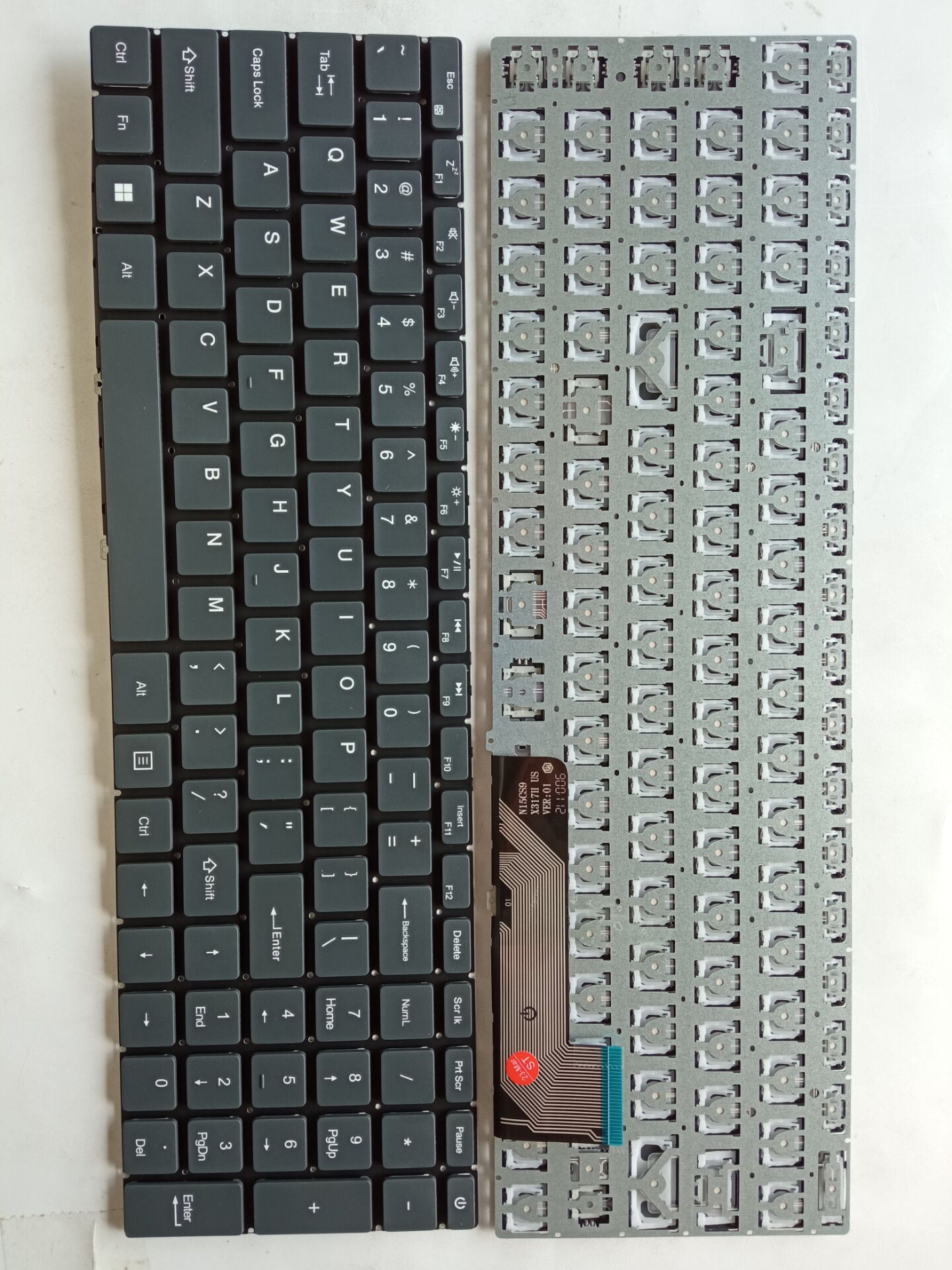 Picture of New Replacement Laptop Keyboard For GATEWAY GWTN156-1/GWTN156-4 Grey US Layout
